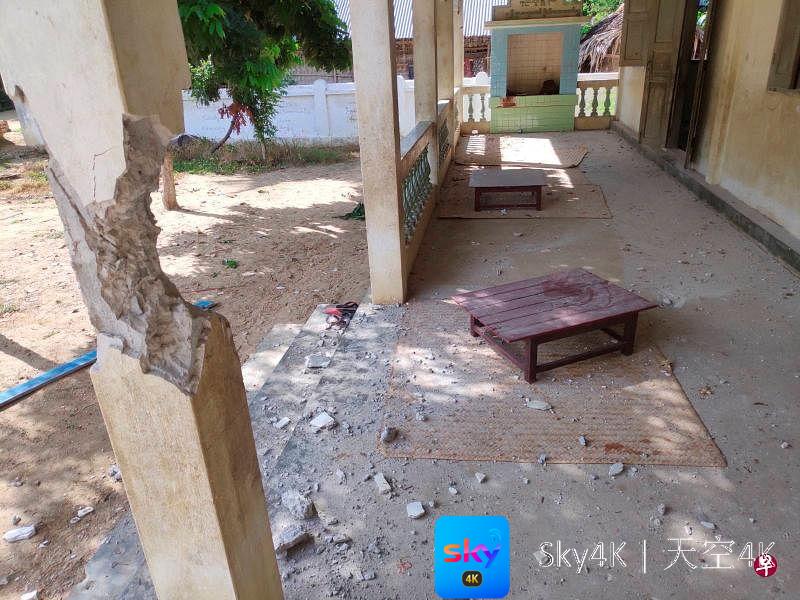 缅甸军用直升机向学校开火 酿六死17伤